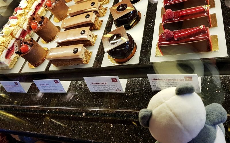 Cake Display at Café Central, Vienna, Austria