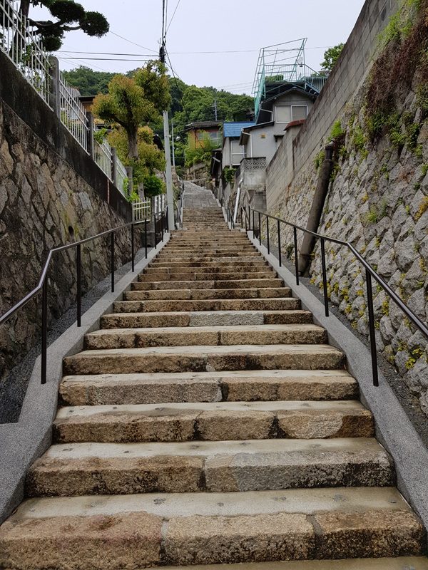 Mister Wong in Onomichi, Japan, Okayama Preceture, Port, Cat Lover City, Shrine, Temple, Cable Car, Look-Out, panoramic view