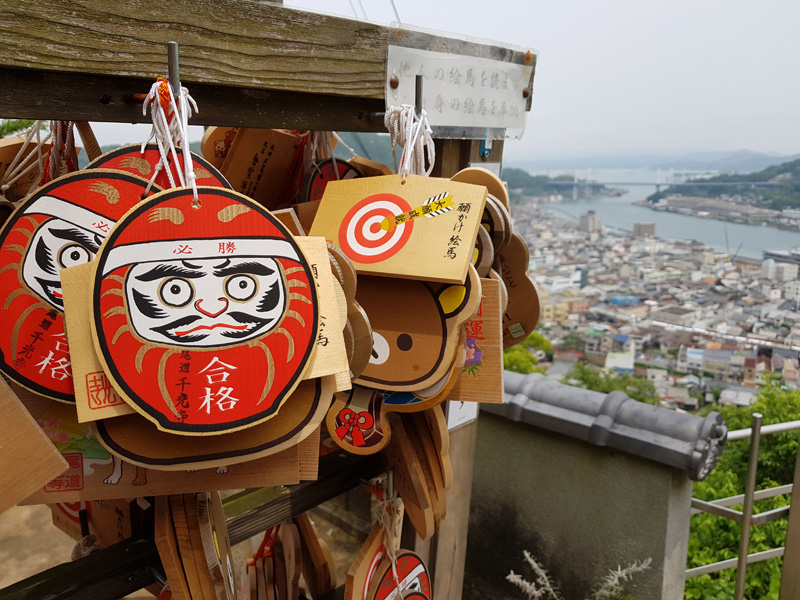 Mister Wong in Onomichi, Japan, Okayama Preceture, Port, Cat Lover City, Shrine, Temple, Cable Car, Look-Out, panoramic view