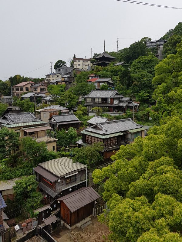 Mister Wong in Onomichi, Japan, Okayama Preceture, Port, Cat Lover City, Shrine, Temple, Cable Car