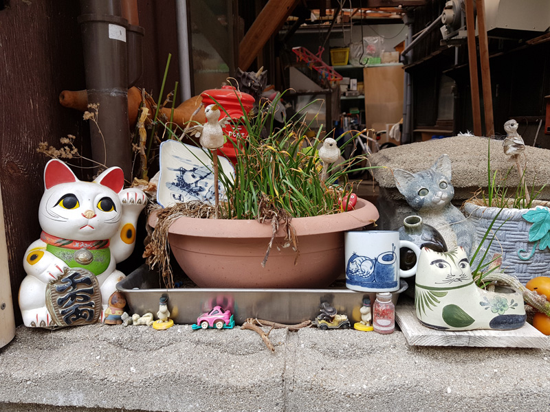 Mister Wong in Onomichi, Japan, Okayama Preceture Port Cat Lover Town